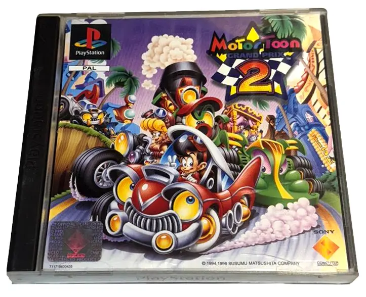 Motor Toon Grand Prix 2 Ps1 Ps2 Ps3 Pal *Complete* (Preowned) 1