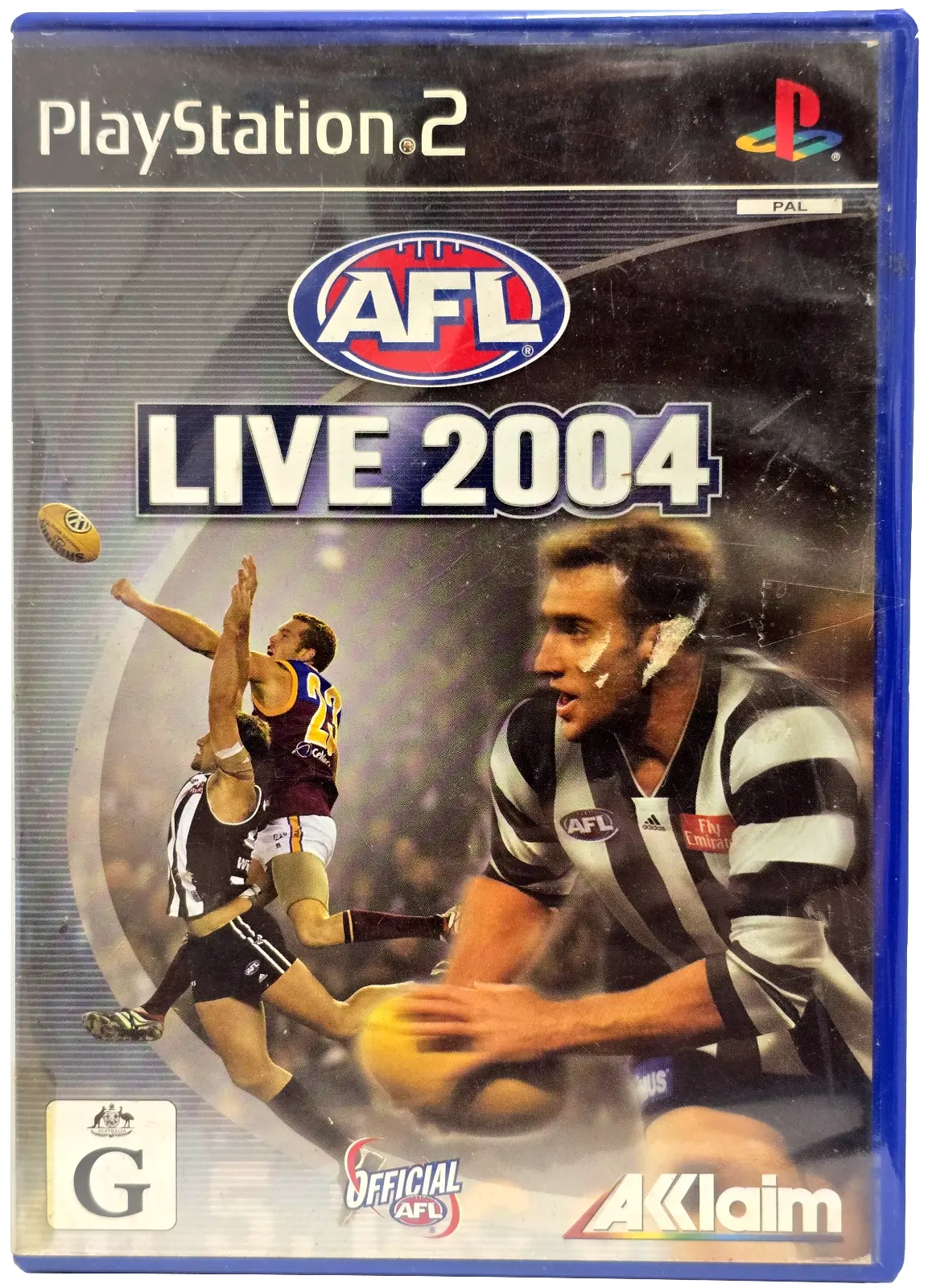 Afl Live 2004 Ps2 Pal *Complete* Playstation 2 (Preowned) 1