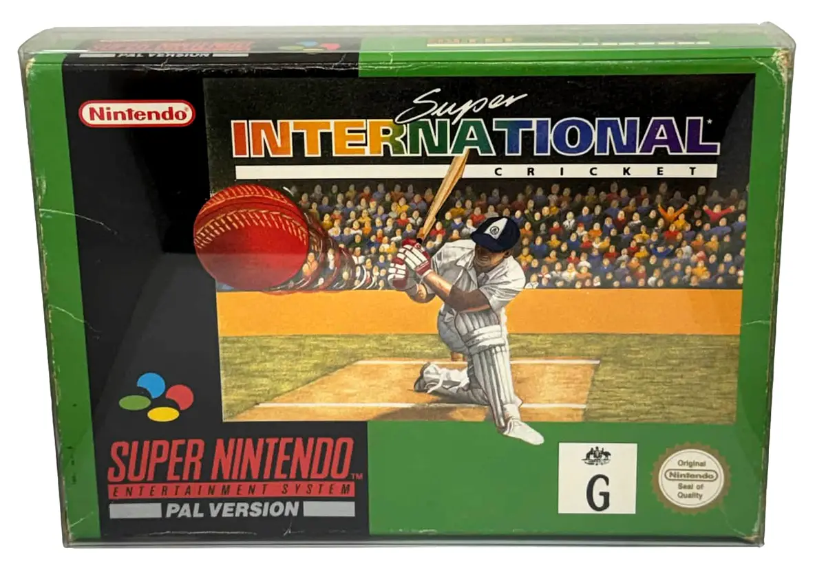 Boxed Super International Cricket Super Nintendo Snes Pal *Complete* (Preowned) 2