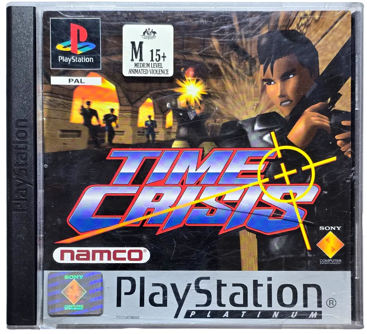 Time Crisis (Platinum) Ps1 Pal *Complete* With G-Con 45 #3 (Preowned) 2