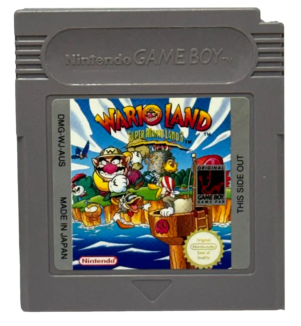 Wario Land Super Mario Land 3 Nintendo Gameboy Cartridge *New Save Battery* (Preowned) 1