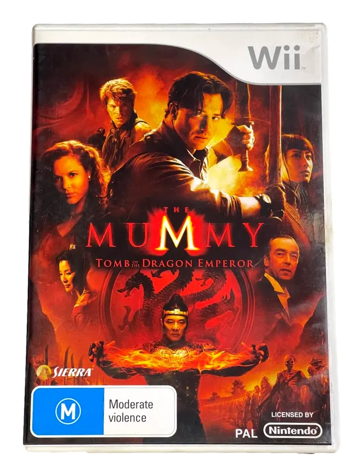 The Mummy Tomb Of The Dragon Emperor Nintendo Wii Pal *Complete* (Pre-Owned) 1