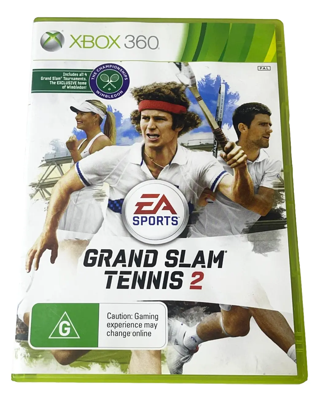 Grand Slam Tennis 2 Xbox 360 Pal Xbox360 (Preowned) 1
