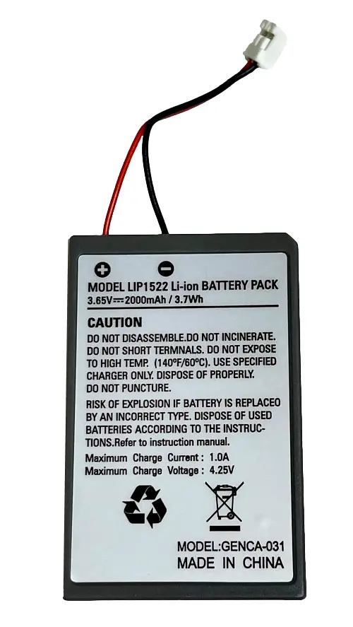 New Rechargeable Battery For Sony Ps4 Controller 2000Mah And Charge Cable 1