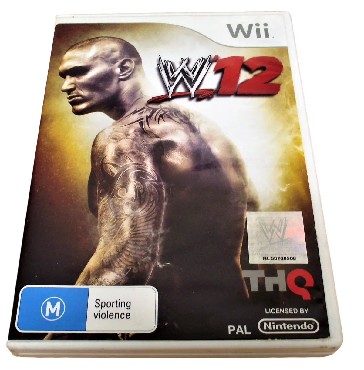 Wwe '12 Wrestlemania Nintendo Wii Pal *No Manual*  (Preowned) 1