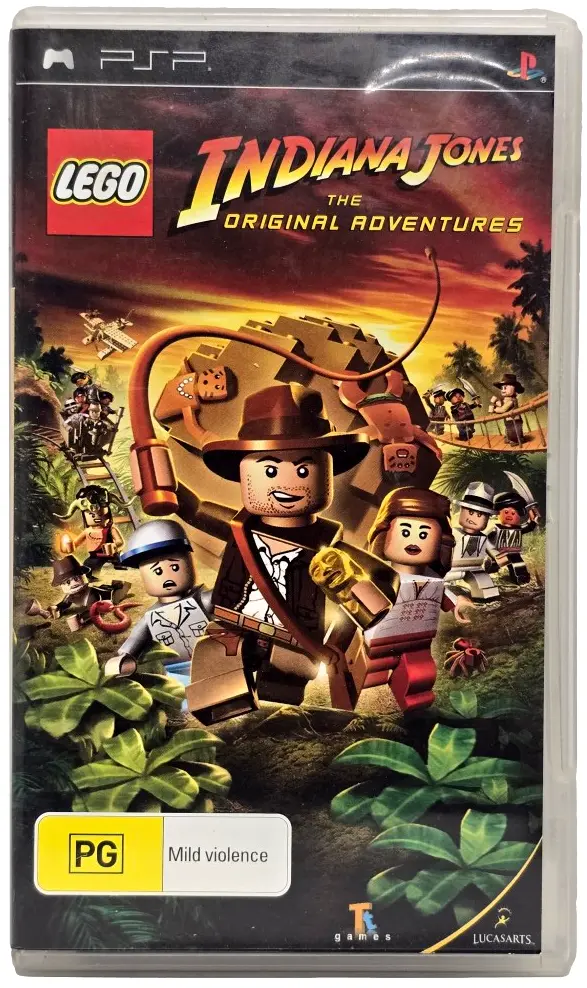 Lego Indiana Jones The Original Adventures Sony Psp Game 1