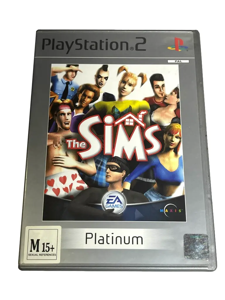 The Sims Ps2 Pal *Complete* Platinum (Preowned) 1