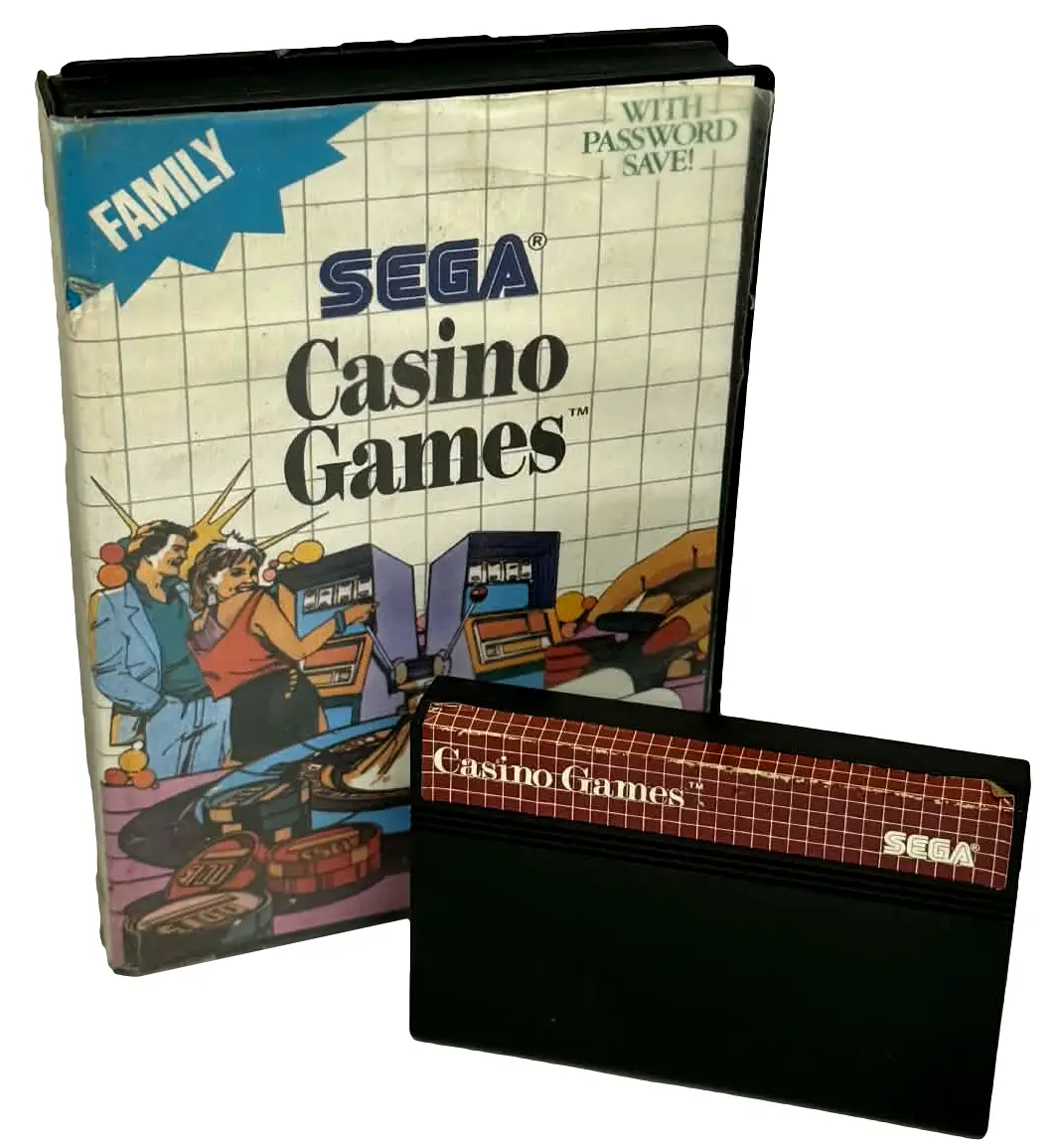 Casino Games Sega Master System *No Manual* #2 (Preowned) 1
