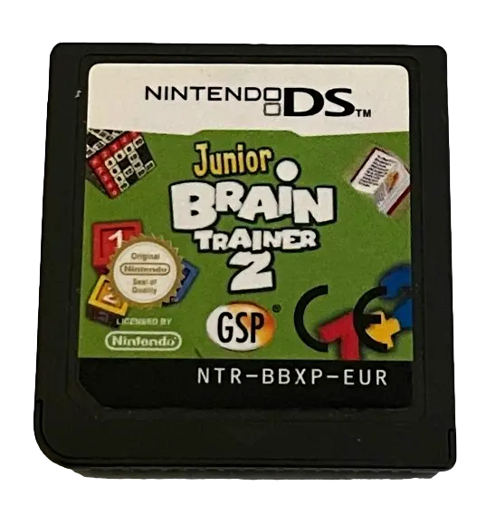Junior Brain Trainer 2 Nintendo Ds 2Ds 3Ds Game *Cartridge Only* (Pre-Owned) 1