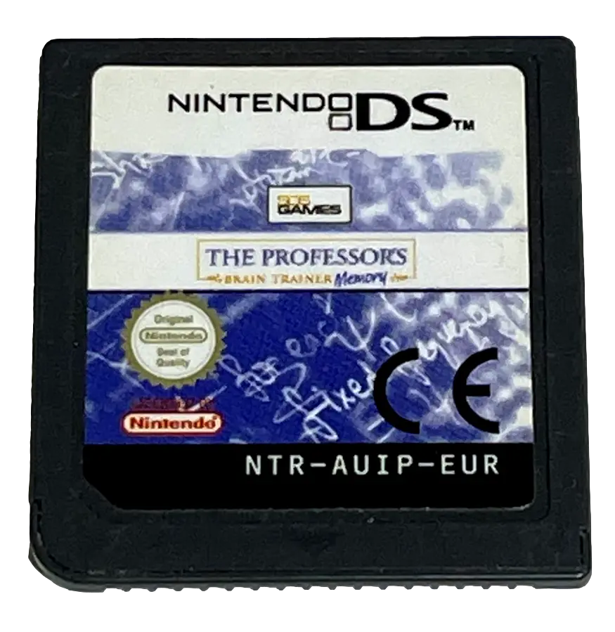 The Professors: Brain Trainer Memory Nintendo Ds 2Ds 3Ds *Cartridge Only* (Pre-Owned) 1