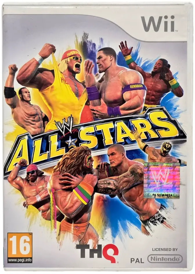 Wwe All Stars  Nintendo Wii Pal *Complete* Wii U Compatible (Preowned) 1