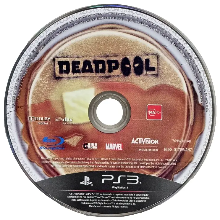 Deadpool Ps3 Pal *Disc Only* Playstation 3 (Pre-Owned) 1