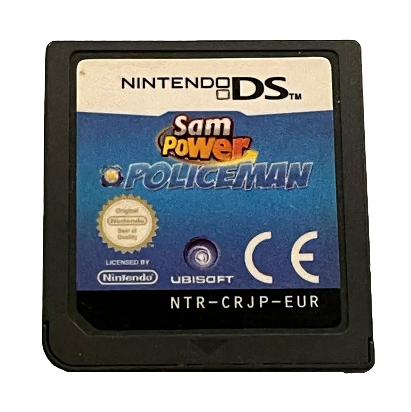 Sam Power Policeman Nintendo Ds 2Ds 3Ds *Cartridge Only* (Pre-Owned) 1