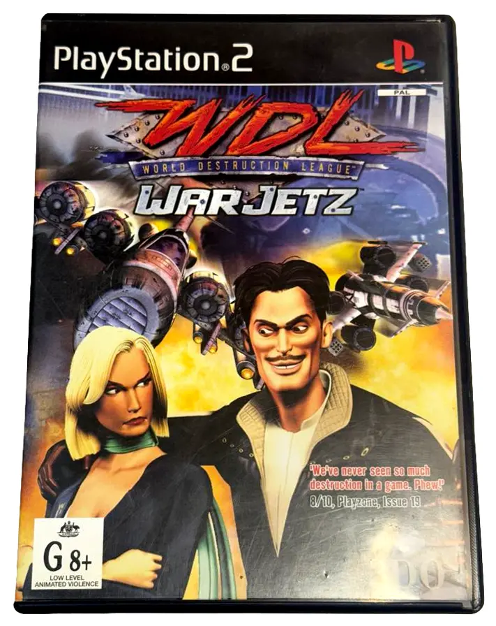 Wdl War Jetz Ps2 Pal *Complete* (Preowned) 1