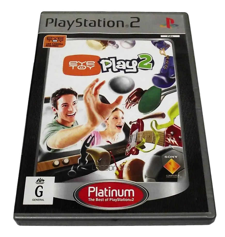 Eye Toy Ps2 Playstation 2 Ultimate Dropdown Selection Pal Games Eyetoy (Preowned) 9
