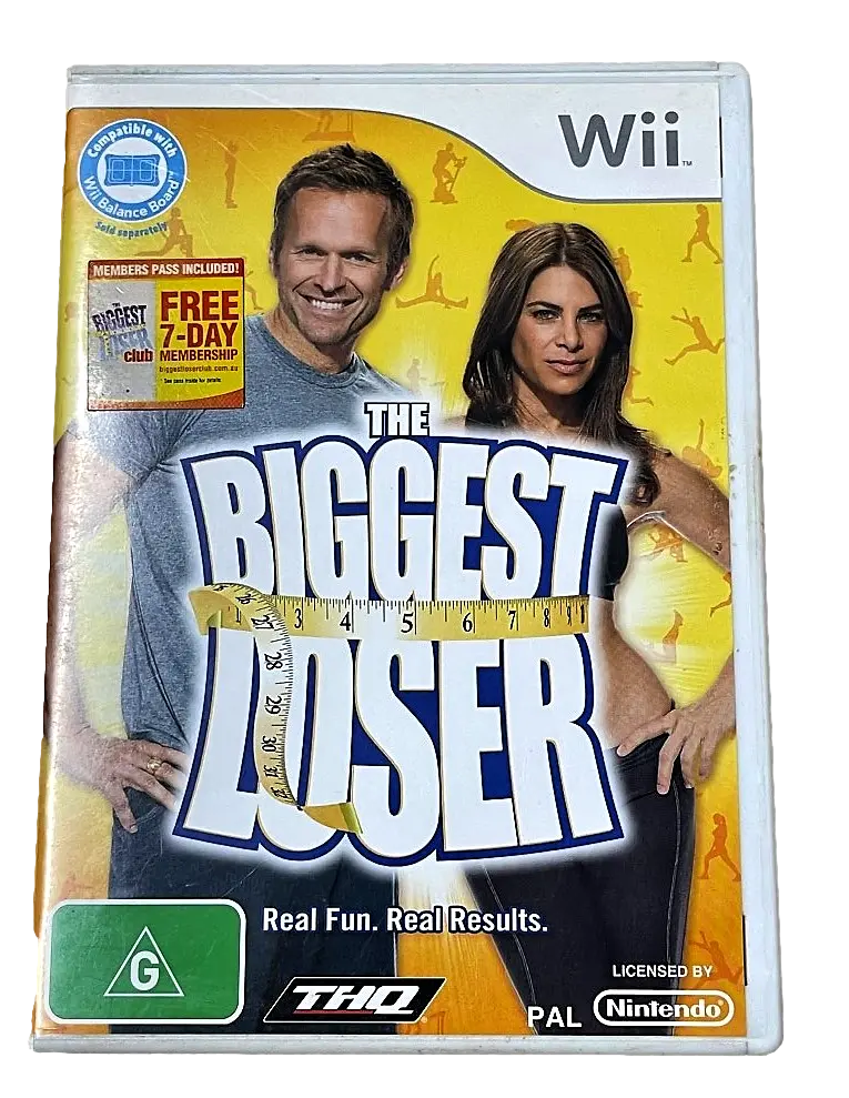 The Biggest Loser Nintendo Wii Pal *Complete*(Pre-Owned) 1
