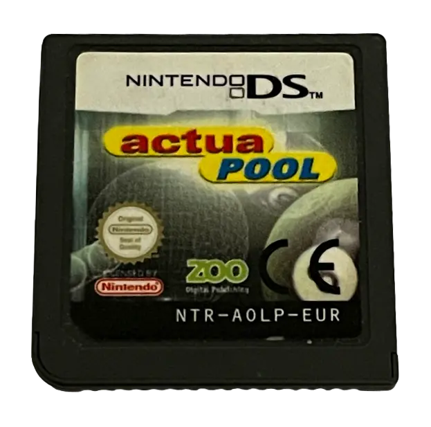 Actua Pool Nintendo Ds 2Ds 3Ds Game *Cartridge Only* (Pre-Owned) 1