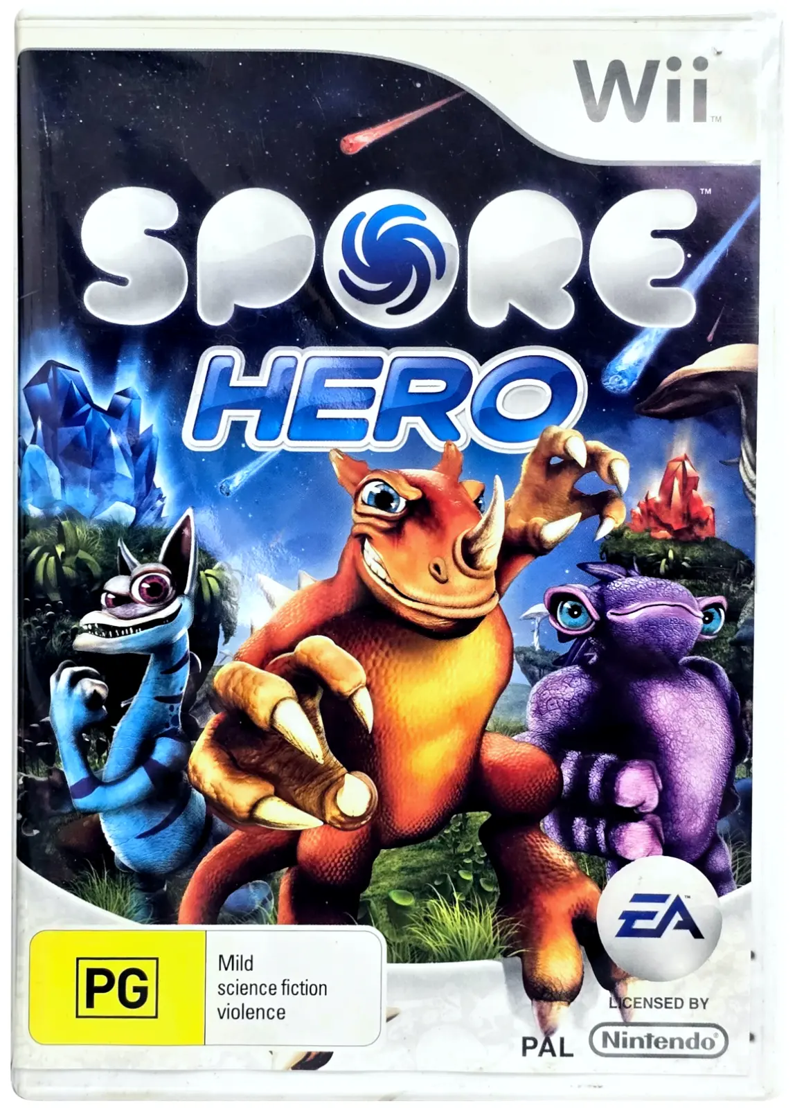 Spore Hero Nintendo Wii Pal *Complete* (Preowned) 1