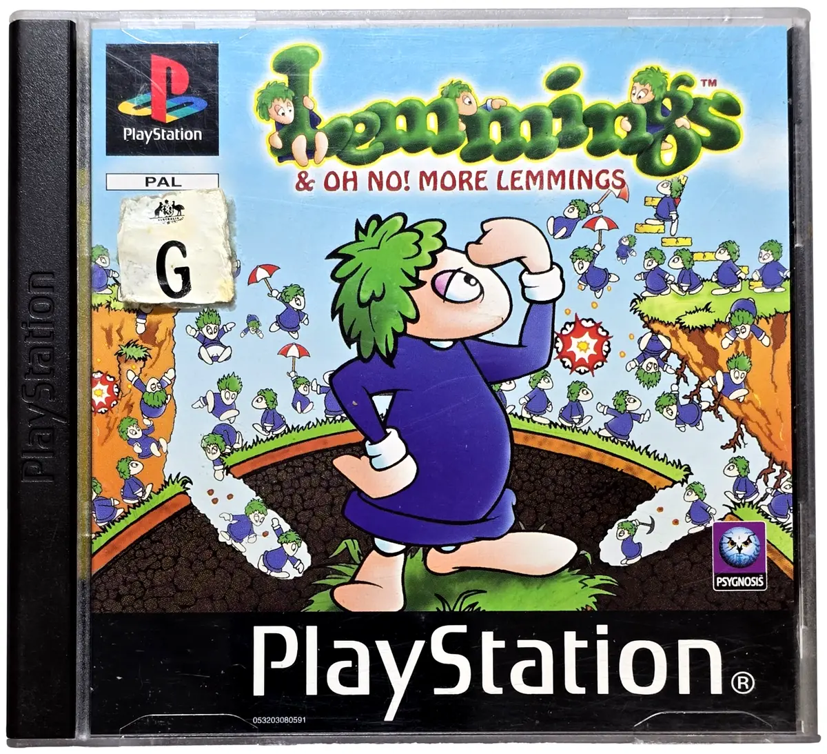 Lemmings & Oh No! More Lemmings Ps1 Ps2 Ps3 Pal *Complete* Playstation (Preowned) 1