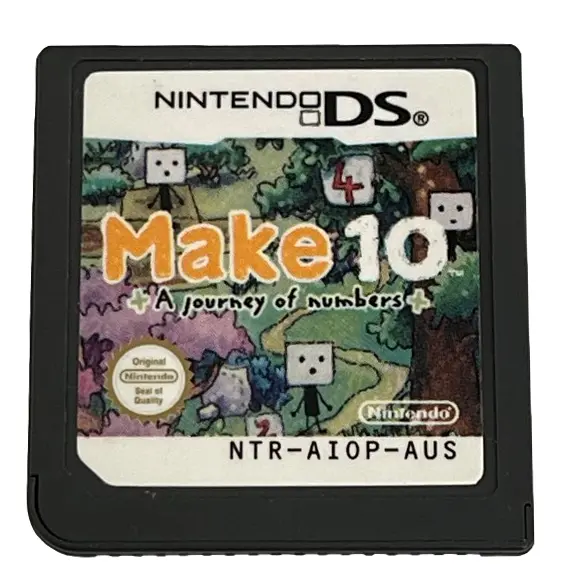 Make 10 A Journey Of Numbers Nintendo Ds 2Ds 3Ds Game *Complete* (Preowned) 2