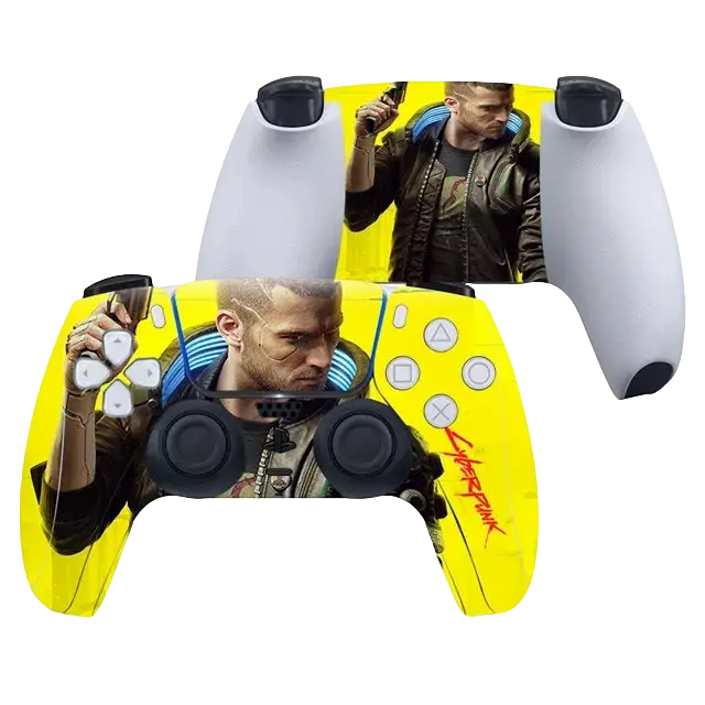 Playstation Sticker For Ps5 Controller Skin Decal - Cyberpunk 1