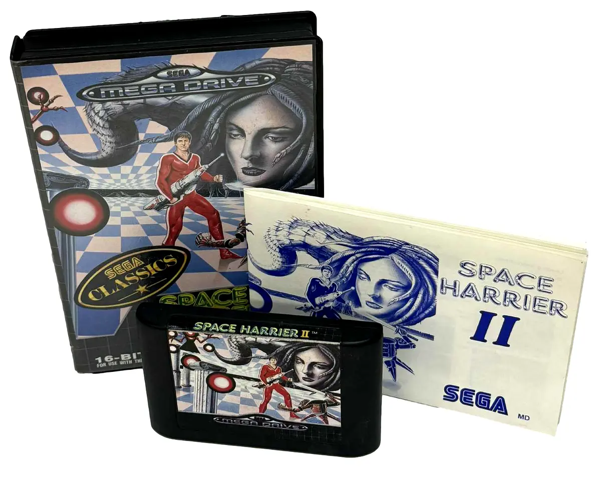 Space Harrier Ii Sega Mega Drive *Complete* (Preowned) 1