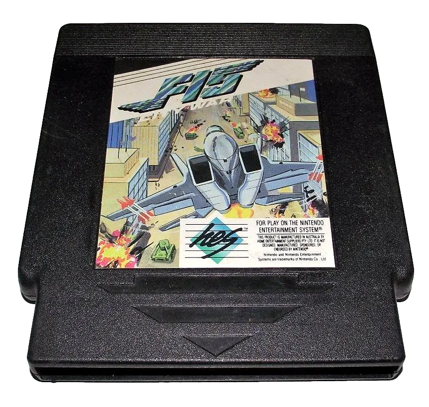 F15 City War Nintendo Nes Hes Flat Version (Preowned) 1