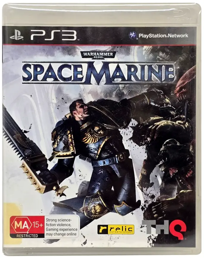 Warhammer 40000 Space Marine Ps3 Playstation 3 (Preowned) 1