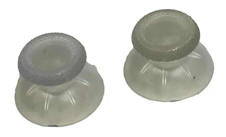 2 X Analog Thumbstick Caps Ps5 Playstation 5 Dual Sense Controller Joy Clear 1