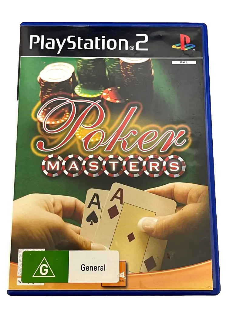 Poker Masters Ps2 Pal *Complete* (Preowned) 1