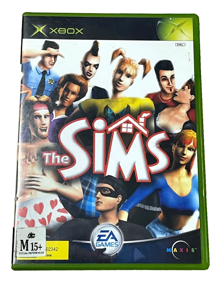 The Sims Xbox Original Pal *No Manual* (Pre-Owned) 1