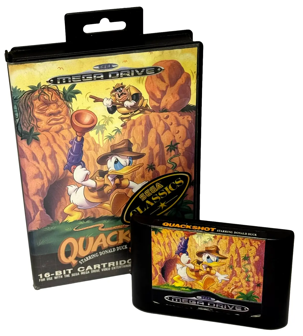 Quackshot Starring Donald Duck Sega Mega Drive Pal *No Manual* (Preowned) 1