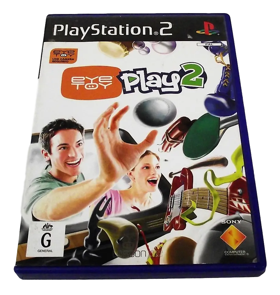 Eye Toy Ps2 Playstation 2 Ultimate Dropdown Selection Pal Games Eyetoy (Preowned) 5