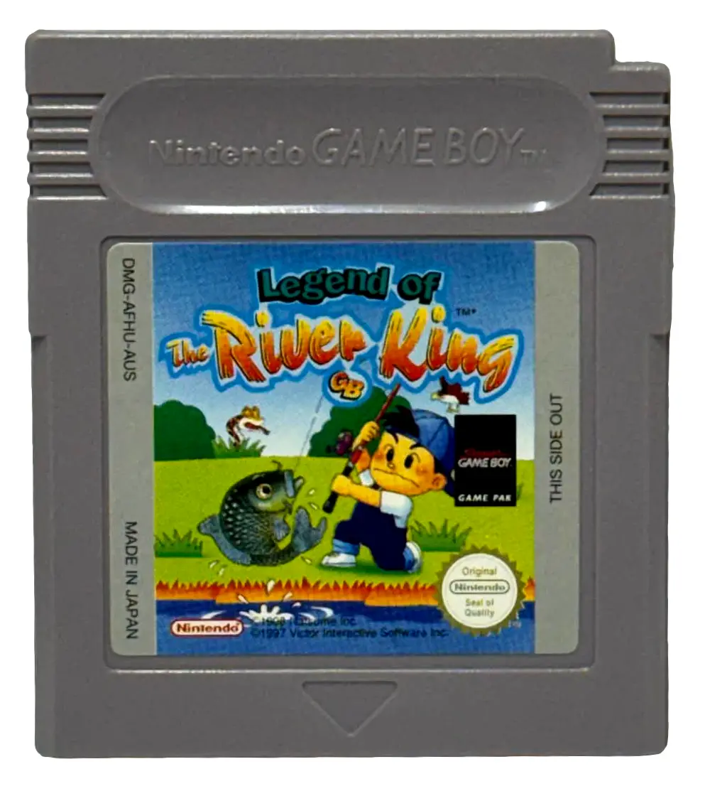 Legend Of The River King Nintendo Gameboy Cartridge *New Save Battery* (Preowned) 1