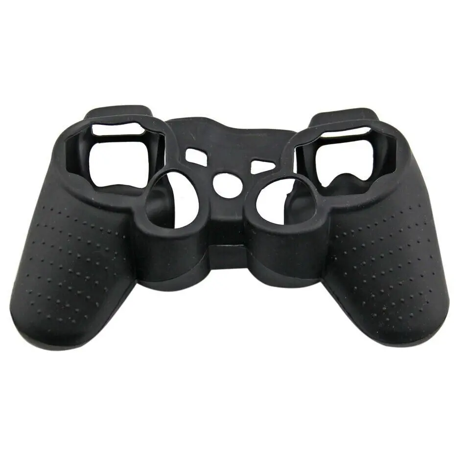 Silicone Cover For Ps3 Controller Skin Case Black 1