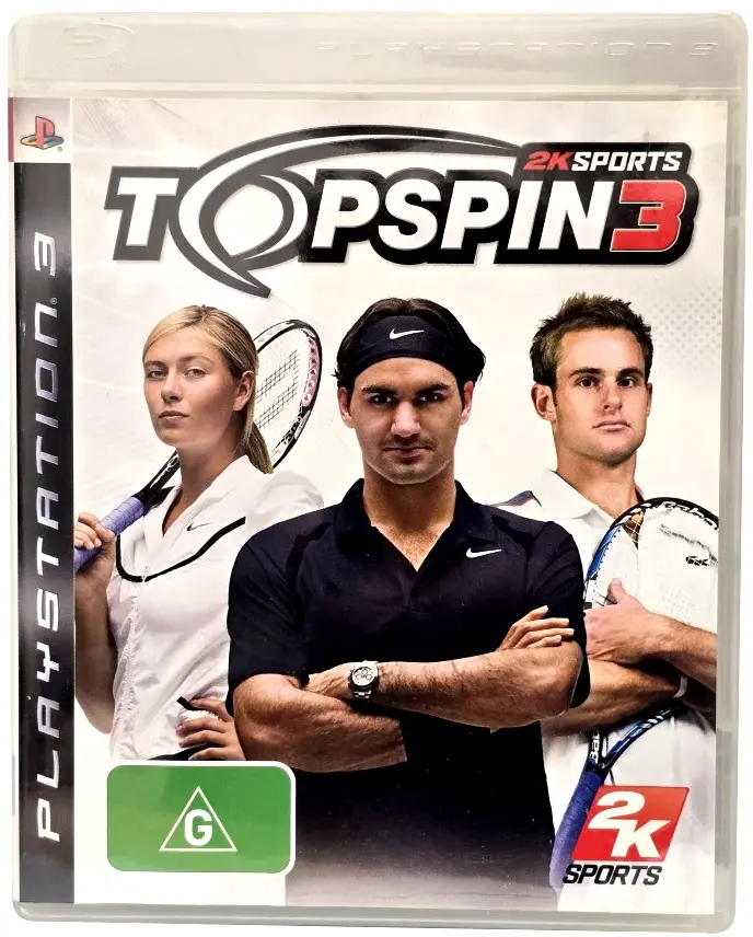Top Spin 3 Sony Ps3 2K Sports Playstation (Preowned) 1