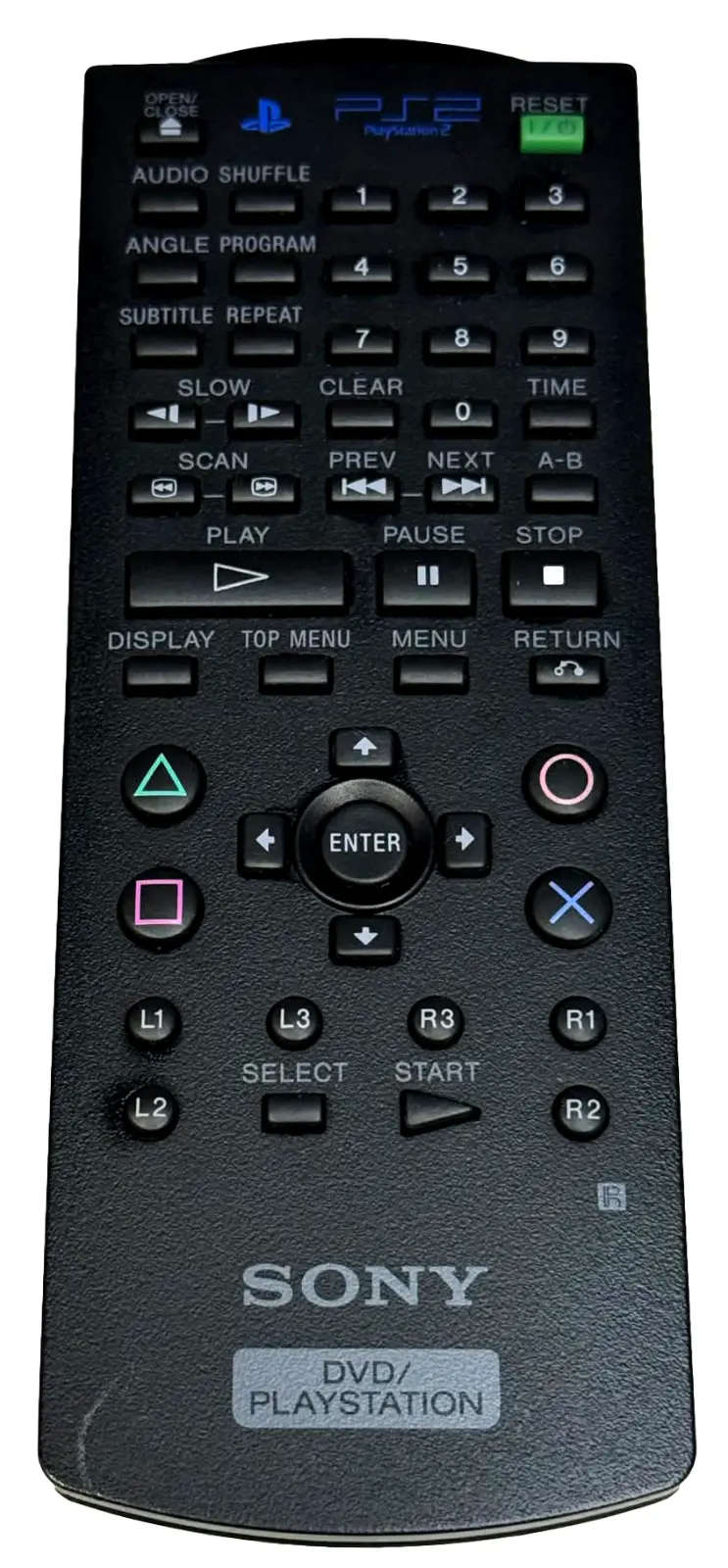 Genuine Official Sony Ps2 Scph-10420 Dvd Remote Control For Ps2 Consoles (Preowned) 1