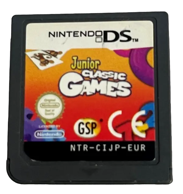 Junior Classic Games Nintendo Ds 2Ds 3Ds Game *Cartridge Only* (Pre-Owned) 1