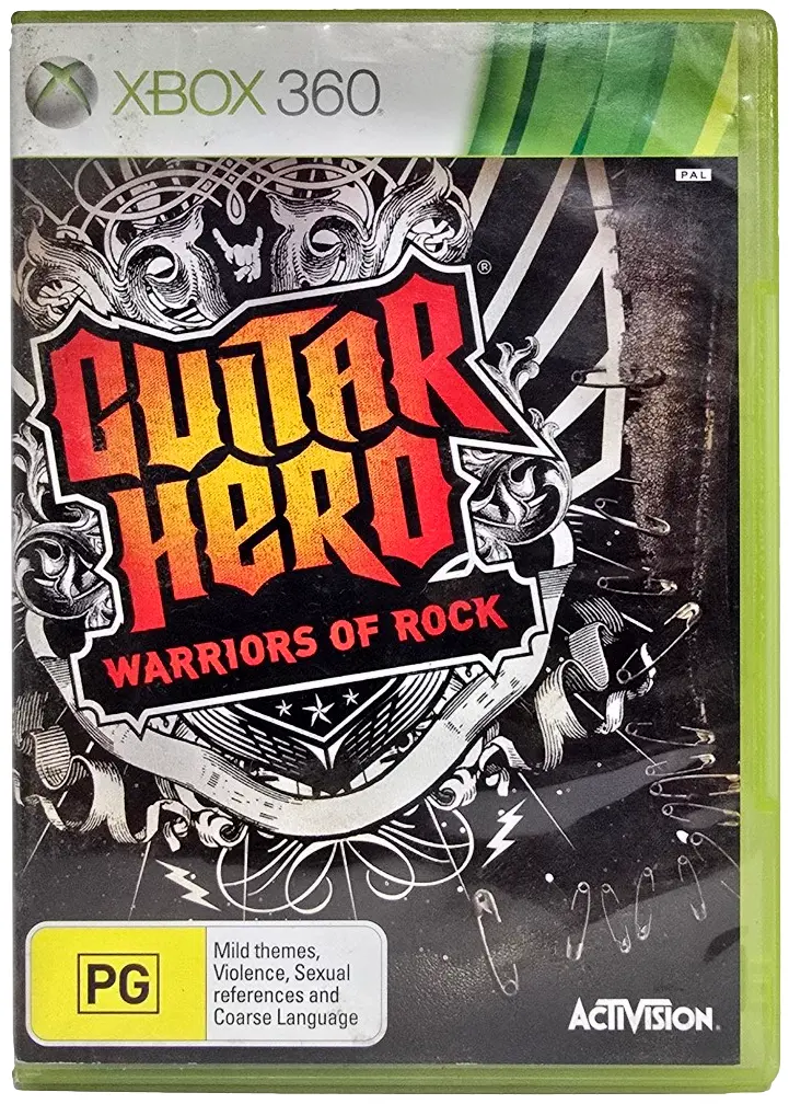 Guitar Hero Warriors Of Rock Xbox 360 Pal (Preowned) 1