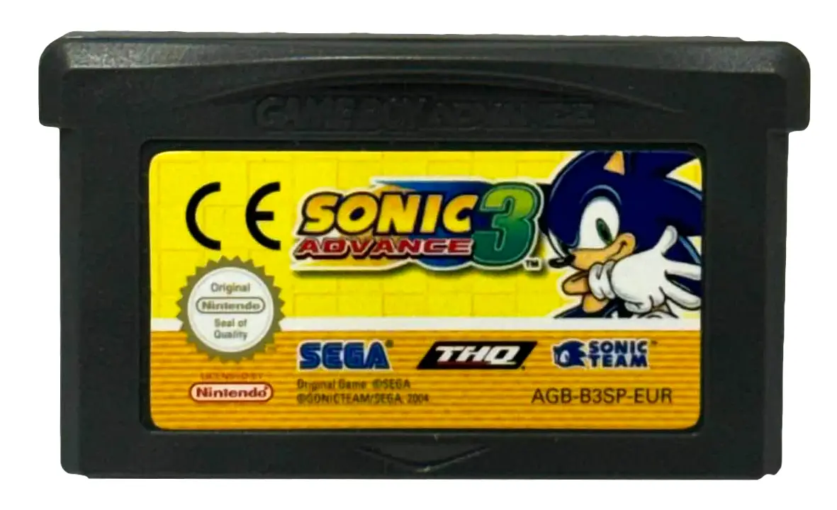 Sonic Advance 3 Nintendo Gba *Cartridge Only* (Preowned) 1