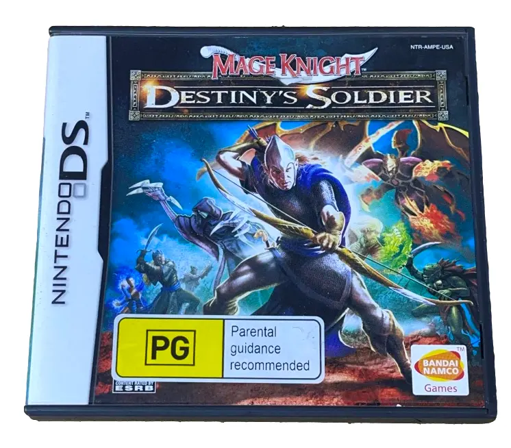 Mage Knight Destiny's Soldier Nintendo Ds 3Ds Game *Complete* (Pre-Owned) 1