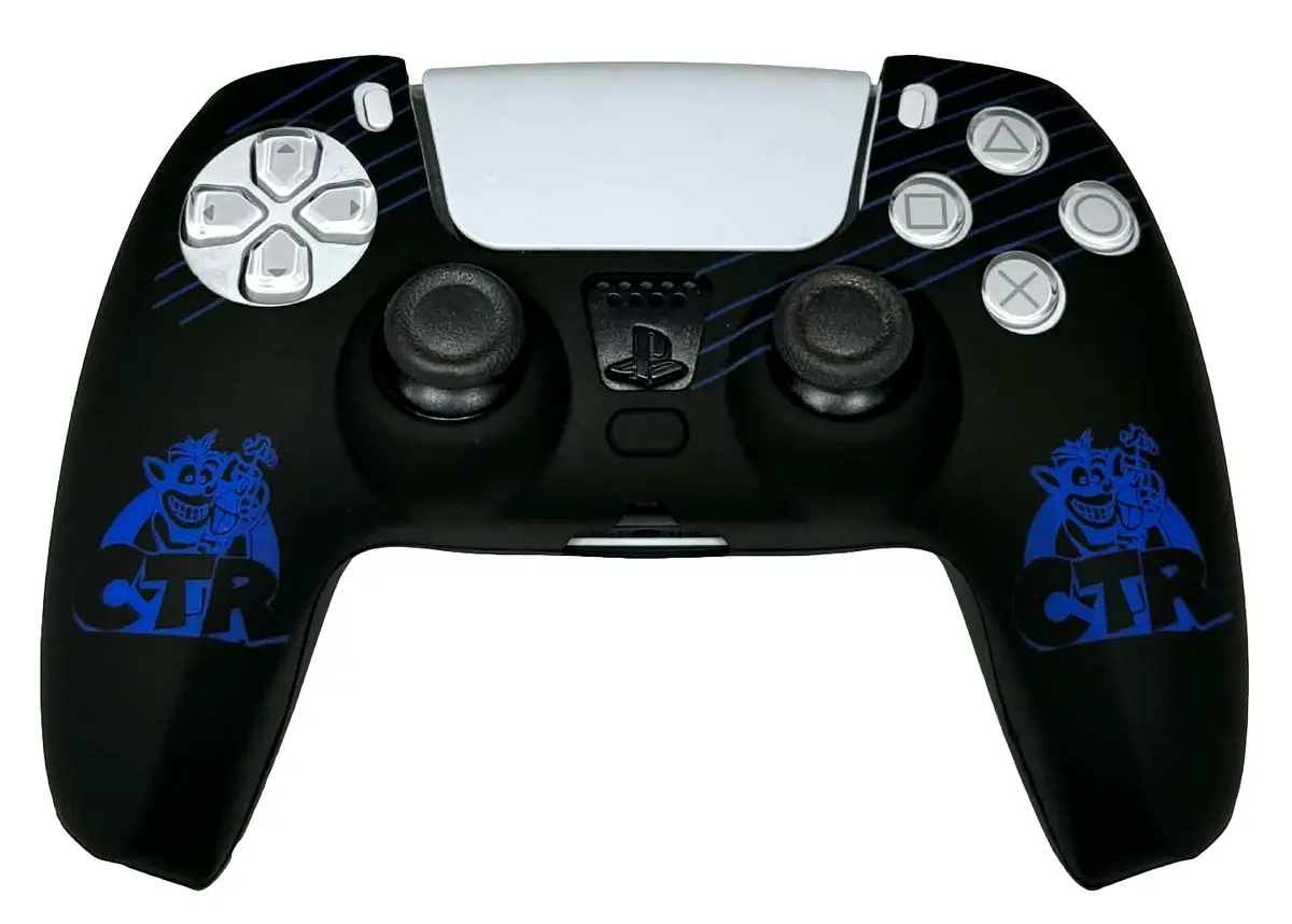 Silicone Cover For Ps5 Controller Case Skin  Crash Team Racing 1