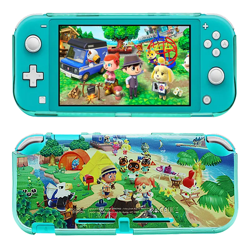 Animal Crossing Protective Hard Case For Nintendo Switch Lite - Blue Village 1