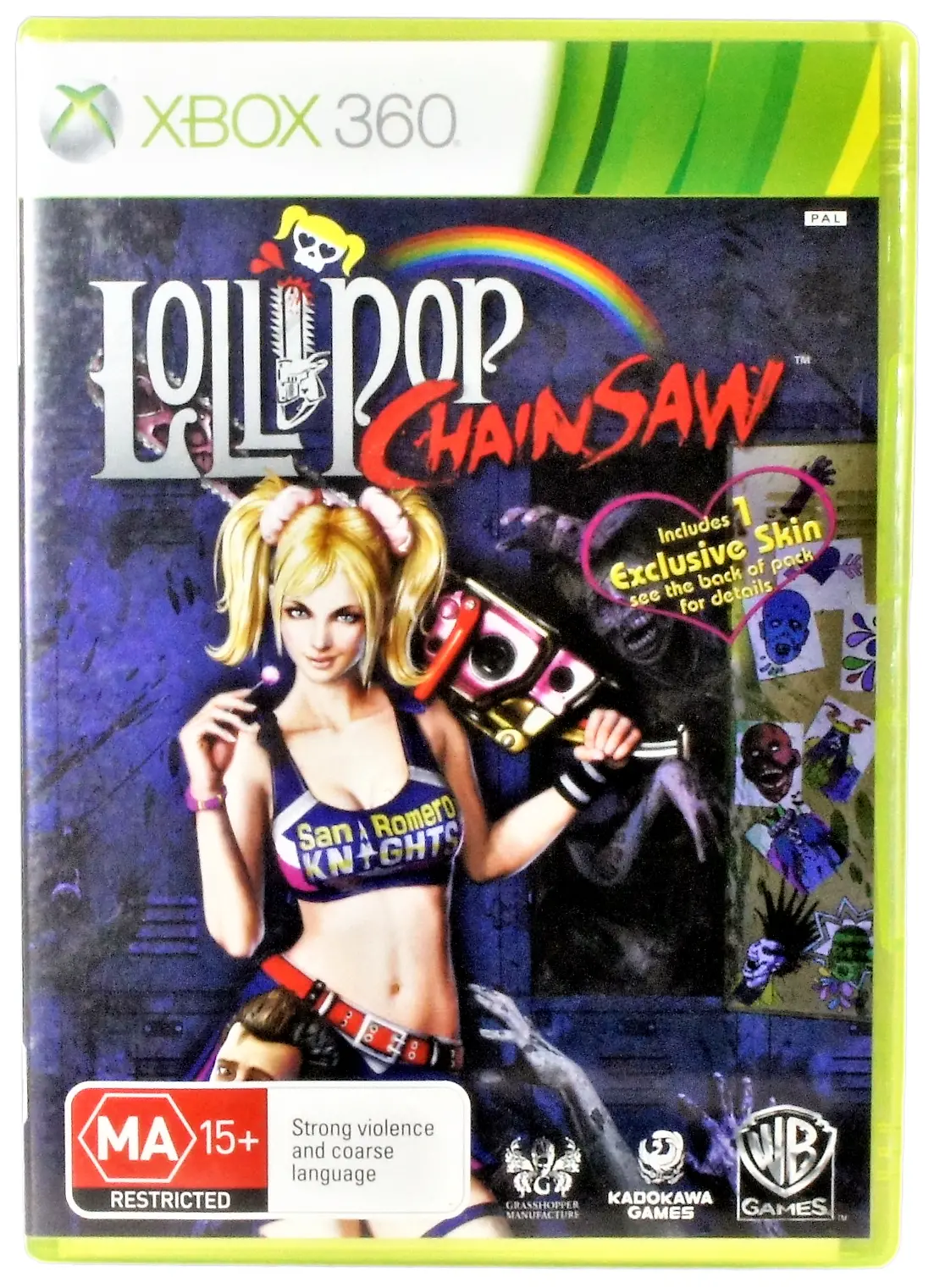 Lollipop Chainsaw Xbox 360 Pal (Preowned) 1