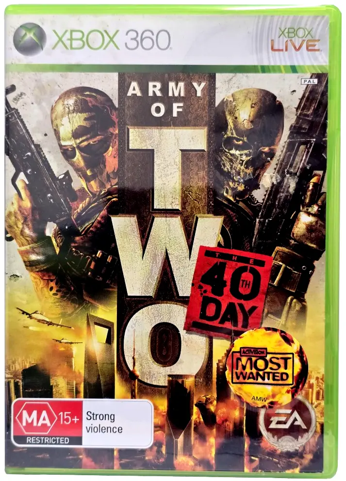 Army Of Two The 40Th Day Xbox 360 Pal (Preowned) 1