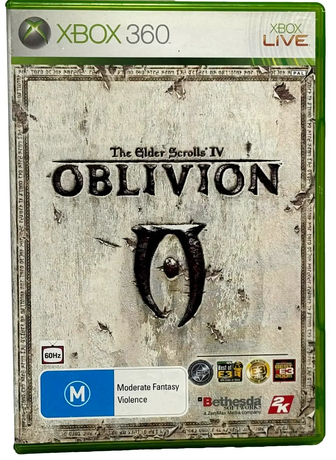 The Elder Scrolls Iv Oblivion  Xbox 360 Pal Xbox360 *Map No Manual* (Preowned) 1