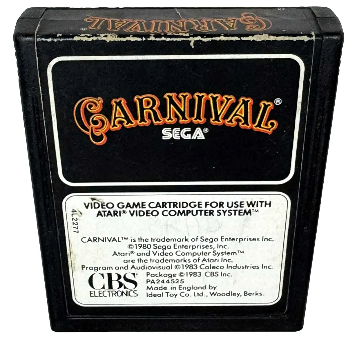 Carnival Atari 2600 *Cartridge Only* (Preowned) 1