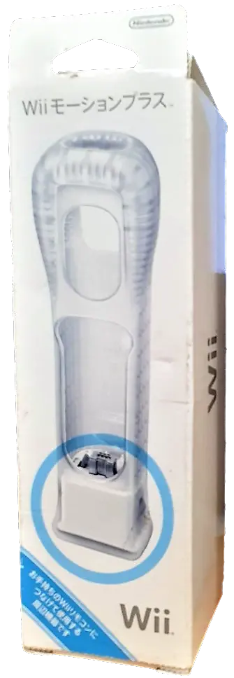 Genuine Nintendo Wii Motion Plus Adapter And Silicone Ex Japanese Stock Boxed 1