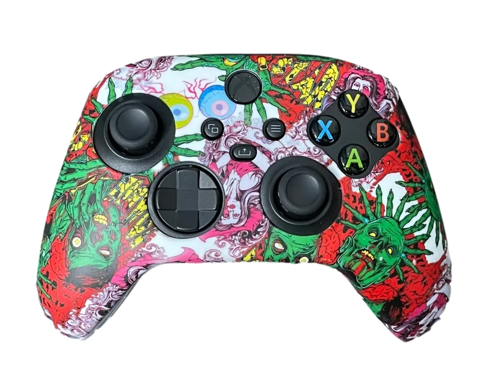 Silicone Cover For Xbox Series X/S Controller Case Skin - Zombie 1