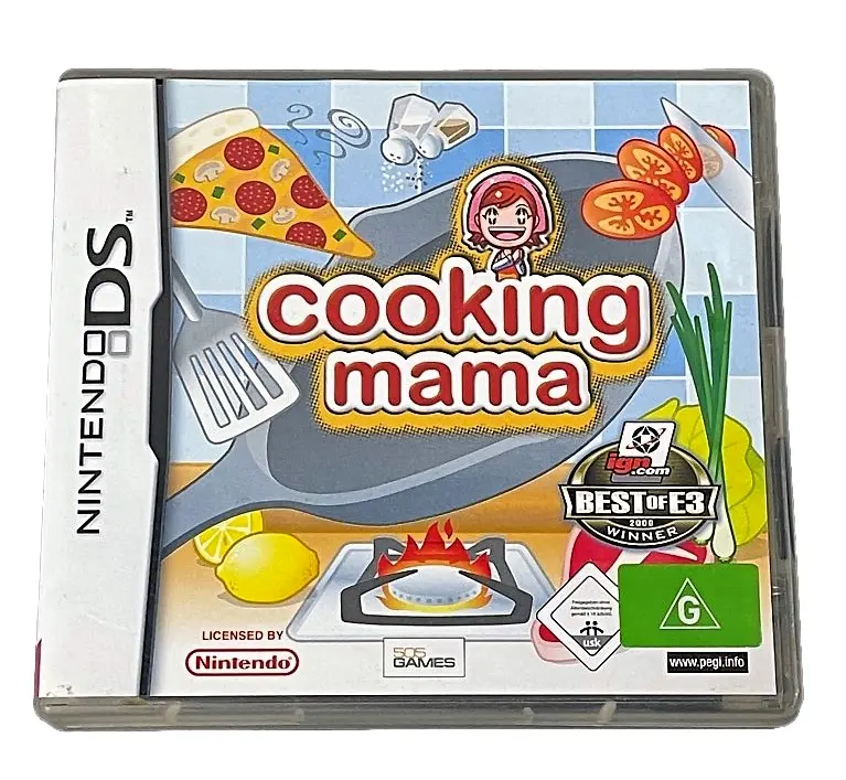 Cooking Mama Nintendo Ds 3Ds Game *Complete* (Preowned) 1